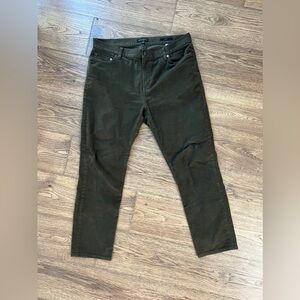 Men’s Banana Republicpublic Slim Fit Pant 35x30 Olive EUC